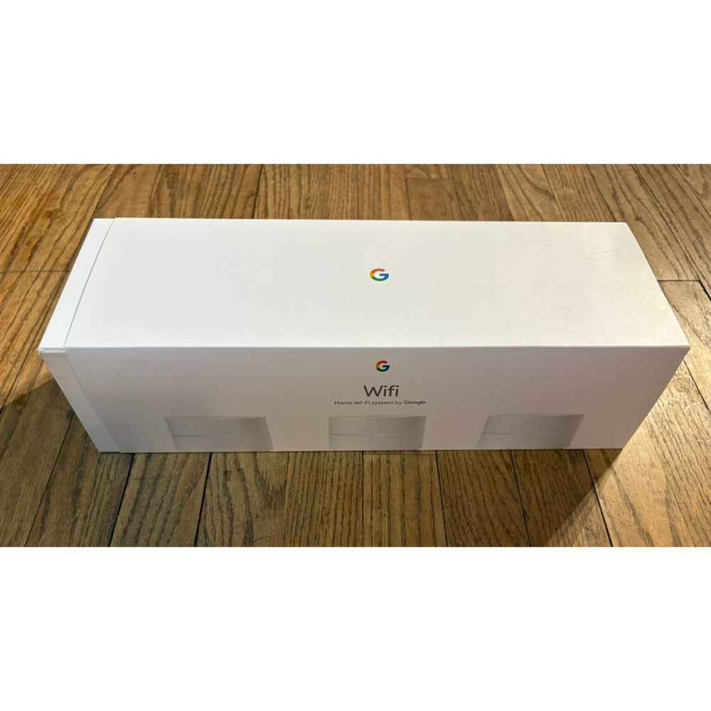 Google Wifi 1200 Mbps 2 Port 1000 Mbps Wireless Router - Snow, Pack of 3...